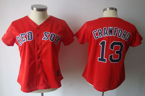 Womens Red Sox #13 Crawford Red Jerseys,We sell and wholesale Womens Red Sox #13 Crawford Red Jerseys on line form chian!