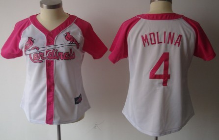 Womens St.Louis Cardinals #4 Yadier Molina 2012 Fashion Majestic Athletic Jerseys,We sell and wholesale Womens St.Louis Cardinals #4 Yadier Molina 2012 Fashion Majestic Athletic Jerseys on line form chian!