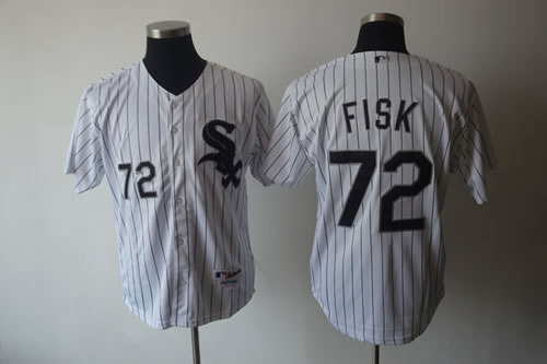 Womens White Sox #72 Fisk White Strip Jerseys,We sell and wholesale Womens White Sox #72 Fisk White Strip Jerseys on line form chian!