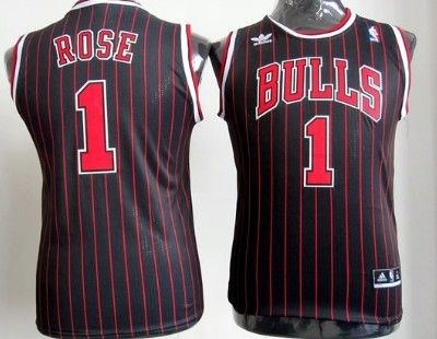 Youth Chicago Bulls #1 Derrick Rose Black Pinstripe Swingman Jerseys,We sell and wholesale Youth Chicago Bulls #1 Derrick Rose Black Pinstripe Swingman Jerseys on line form chian!