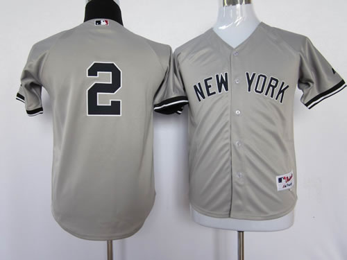 Youth Jerseys Yankees #2 jeter Grey Jerseys,We sell and wholesale Youth Jerseys Yankees #2 jeter Grey Jerseys on line form chian!