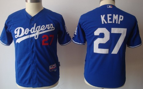 Youth Los Angeles Dodgers #27 Matt Kemp Blue Jerseys,We sell and wholesale Youth Los Angeles Dodgers #27 Matt Kemp Blue Jerseys on line form chian!