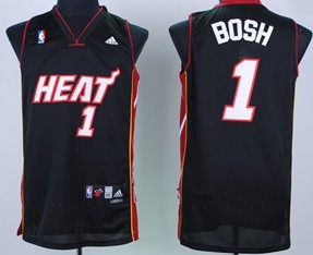 Youth Miami Heat #1 Bosh Black Jerseys,We sell and wholesale Youth Miami Heat #1 Bosh Black Jerseys on line form chian!