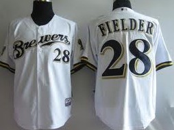 Youth Milwaukee Brewers #28 Prince Fielder White Jerseys,We sell and wholesale Youth Milwaukee Brewers #28 Prince Fielder White Jerseys on line form chian!