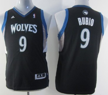 Youth Minnesota Timberwolves #9 Ricky Rubio Black Jerseys,We sell and wholesale Youth Minnesota Timberwolves #9 Ricky Rubio Black Jerseys on line form chian!