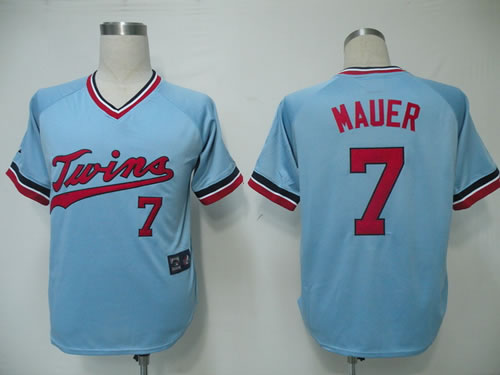 Youth Minnesota Twins #7 Mauer Blue M&N Jerseys,We sell and wholesale Youth Minnesota Twins #7 Mauer Blue M&N Jerseys on line form chian!