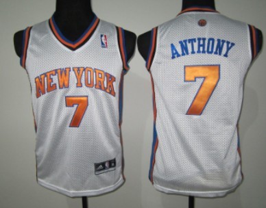 Youth New York Knicks #7 Carmelo Anthony White Swingman Jerseys,We sell and wholesale Youth New York Knicks #7 Carmelo Anthony White Swingman Jerseys on line form chian!