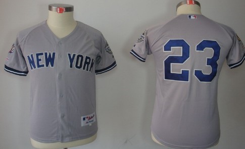 Youth New York Yankees #23 Don Mattingly Gray Jerseys,We sell and wholesale Youth New York Yankees #23 Don Mattingly Gray Jerseys on line form chian!