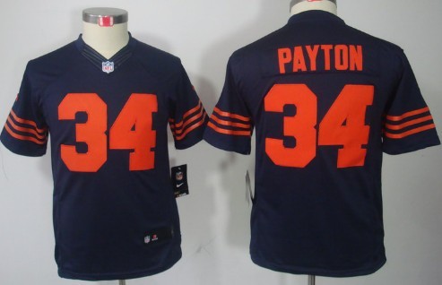 Youth Nike Limited Chicago Bears #34 Walter Payton Blue With Orange Jerseys,We sell and wholesale Youth Nike Limited Chicago Bears #34 Walter Payton Blue With Orange Jerseys on line form chian!
