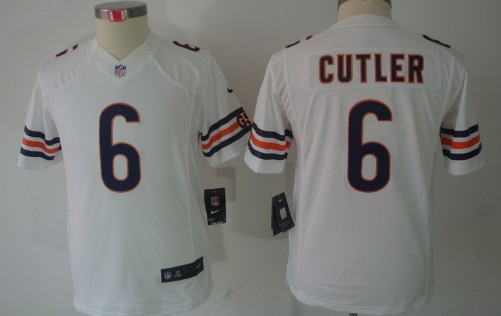 Youth Nike Limited Chicago Bears #6 Jay Cutler White Jerseys,We sell and wholesale Youth Nike Limited Chicago Bears #6 Jay Cutler White Jerseys on line form chian!