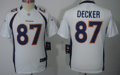 Youth Nike Limited Denver Broncos #87 Eric Decker White Jerseys,We sell and wholesale Youth Nike Limited Denver Broncos #87 Eric Decker White Jerseys on line form chian!