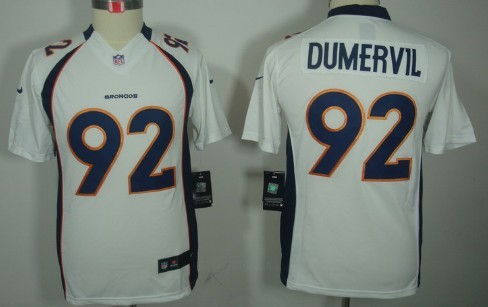 Youth Nike Limited Denver Broncos #92 Elvis Dumervil White Jerseys,We sell and wholesale Youth Nike Limited Denver Broncos #92 Elvis Dumervil White Jerseys on line form chian!