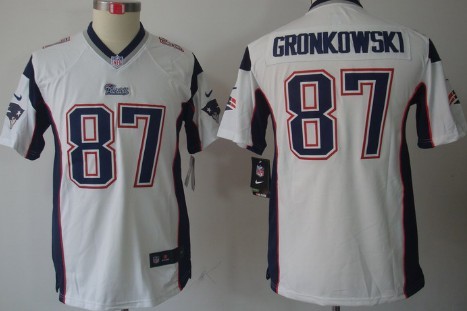 Youth Nike Limited New England Patriots #87 Rob Gronkowski White Jerseys,We sell and wholesale Youth Nike Limited New England Patriots #87 Rob Gronkowski White Jerseys on line form chian!