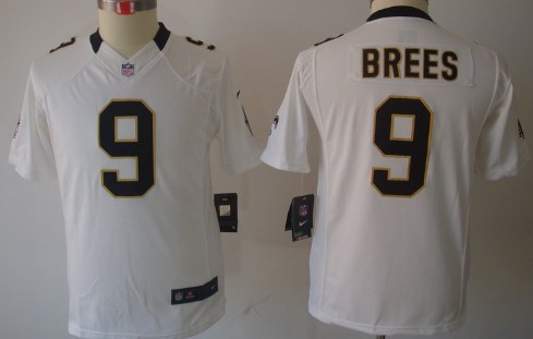 Youth Nike Limited New Orleans Saints #9 Drew Brees White Jerseys,We sell and wholesale Youth Nike Limited New Orleans Saints #9 Drew Brees White Jerseys on line form chian!