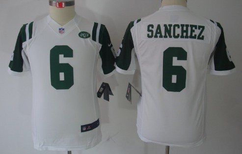 Youth Nike Limited New York Jets #6 Mark Sanchez White Jerseys,We sell and wholesale Youth Nike Limited New York Jets #6 Mark Sanchez White Jerseys on line form chian!