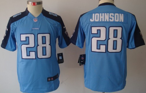 Youth Nike Limited Tennessee Titans #28 Chris Johnson Light Blue Jerseys,We sell and wholesale Youth Nike Limited Tennessee Titans #28 Chris Johnson Light Blue Jerseys on line form chian!