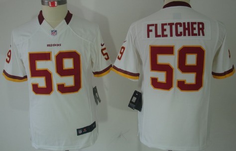 Youth Nike Limited Washington Redskins #59 London Fletcher White Jerseys,We sell and wholesale Youth Nike Limited Washington Redskins #59 London Fletcher White Jerseys on line form chian!