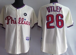 Youth Philadelphia Phillies #26 Utley Cream Jerseys,We sell and wholesale Youth Philadelphia Phillies #26 Utley Cream Jerseys on line form chian!