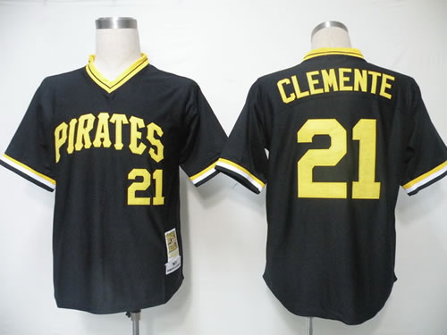 Youth Pirates #21 Clemente Black M&N Jerseys,We sell and wholesale Youth Pirates #21 Clemente Black M&N Jerseys on line form chian!