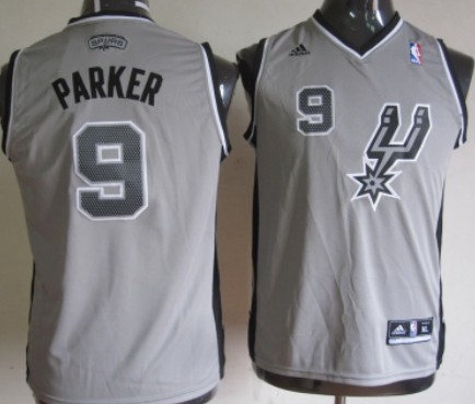 Youth San Antonio Spurs #9 Tony Parker Gray Jerseys,We sell and wholesale Youth San Antonio Spurs #9 Tony Parker Gray Jerseys on line form chian!