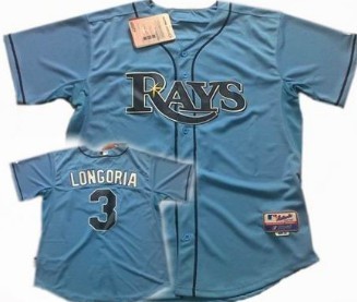 Youth Tampa Bay Rays #3 Longoria Light Blue Kid Jerseys,We sell and wholesale Youth Tampa Bay Rays #3 Longoria Light Blue Kid Jerseys on line form chian!