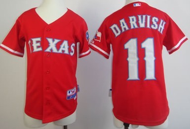 Youth Texas Rangers #11 Yu Darvish Red Jerseys,We sell and wholesale Youth Texas Rangers #11 Yu Darvish Red Jerseys on line form chian!