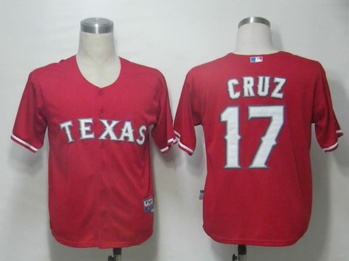 Youth Texas Rangers #17 Cruz Red Cool Base Jerseys,We sell and wholesale Youth Texas Rangers #17 Cruz Red Cool Base Jerseys on line form chian!