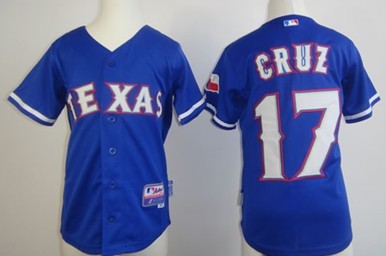 Youth Texas Rangers #17 Nelson Cruz Blue Jerseys,We sell and wholesale Youth Texas Rangers #17 Nelson Cruz Blue Jerseys on line form chian!