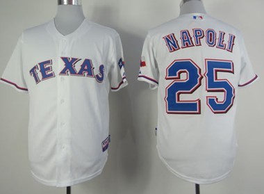 Youth Texas Rangers #25 Mike Napoli White Jerseys,We sell and wholesale Youth Texas Rangers #25 Mike Napoli White Jerseys on line form chian!