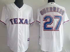 Youth Texas Rangers #27 GUERRERO White Jerseys,We sell and wholesale Youth Texas Rangers #27 GUERRERO White Jerseys on line form chian!