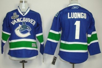 Youth Vancouver Canucks #1 Luongo 2011 Stanley Cup Blue Jerseys,We sell and wholesale Youth Vancouver Canucks #1 Luongo 2011 Stanley Cup Blue Jerseys on line form chian!
