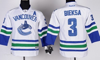 Youth Vancouver Canucks #3 Kevin Bieksa White Jerseys,We sell and wholesale Youth Vancouver Canucks #3 Kevin Bieksa White Jerseys on line form chian!