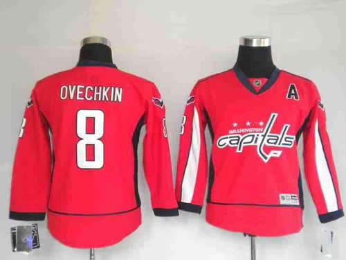 Youth Washington Capitals #8 Alex Ovechkin red Jerseys,We sell and wholesale Youth Washington Capitals #8 Alex Ovechkin red Jerseys on line form chian!