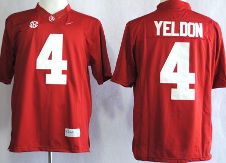Alabama Crimson Tide #4 T.J Yeldon 2013 Red Limited Jerseys,We sell and wholesale Alabama Crimson Tide #4 T.J Yeldon 2013 Red Limited Jerseys on line form chian!