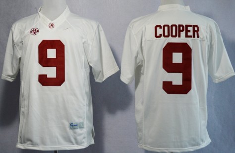 Alabama Crimson Tide #9 Amari Cooper 2013 White Limited Jerseys,We sell and wholesale Alabama Crimson Tide #9 Amari Cooper 2013 White Limited Jerseys on line form chian!