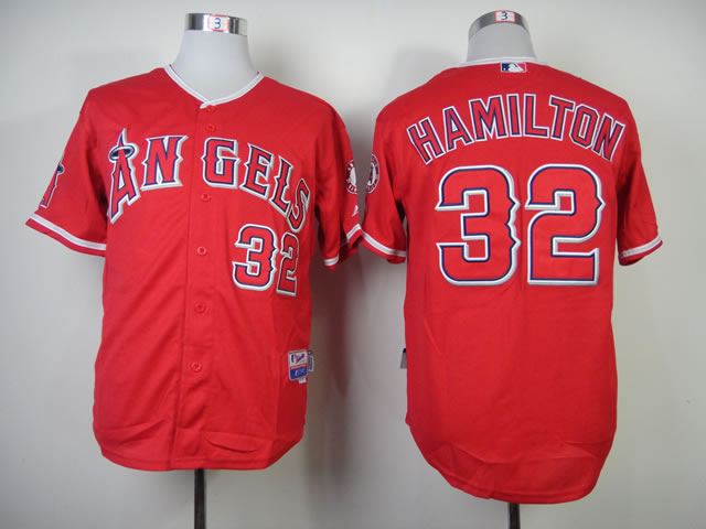 Anaheim Angels #32 Josh Hamilton Red Jerseys,We sell and wholesale Anaheim Angels #32 Josh Hamilton Red Jerseys on line form chian!