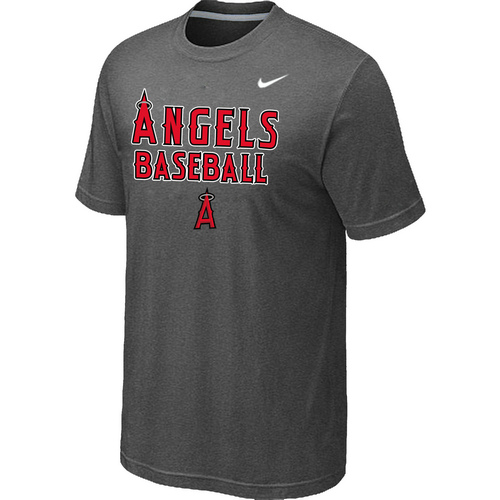 Anaheim Angels 2014 Home Practice T-Shirt - Dark Grey,We sell and wholesale Anaheim Angels 2014 Home Practice T-Shirt - Dark Grey on line form chian!