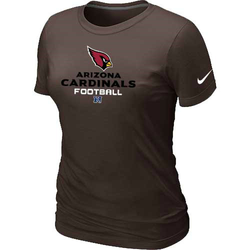 Arizona Cardinals Brown Women's Critical Victory T-Shirt,We sell and wholesale Arizona Cardinals Brown Women's Critical Victory T-Shirt on line form chian!
