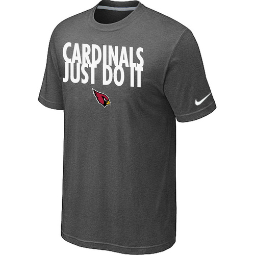 Arizona Cardinals Just Do It D.Grey T-Shirt,We sell and wholesale Arizona Cardinals Just Do It D.Grey T-Shirt on line form chian!