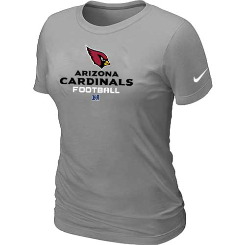 Arizona Cardinals L.Grey Women's Critical Victory T-Shirt,We sell and wholesale Arizona Cardinals L.Grey Women's Critical Victory T-Shirt on line form chian!