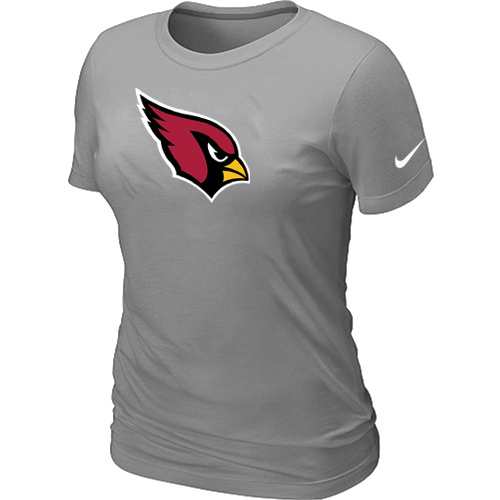 Arizona Cardinals L.Grey Women's Logo T-Shirt,We sell and wholesale Arizona Cardinals L.Grey Women's Logo T-Shirt on line form chian!