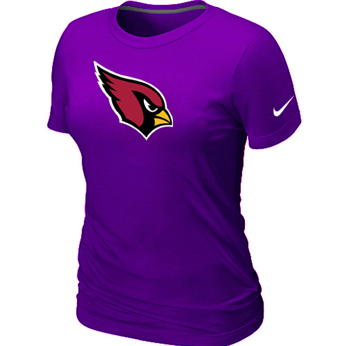 Arizona Cardinals Purple Women's Logo T-Shirt,We sell and wholesale Arizona Cardinals Purple Women's Logo T-Shirt on line form chian!