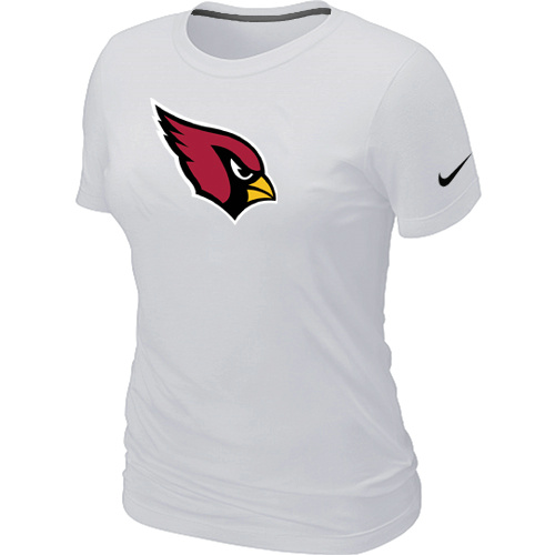 Arizona Cardinals White Women's Logo T-Shirt,We sell and wholesale Arizona Cardinals White Women's Logo T-Shirt on line form chian!