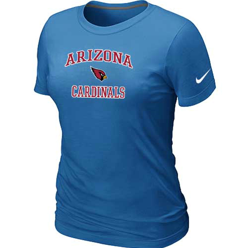 Arizona Cardinals Women's Heart & Sou L.bluel T-Shirt,We sell and wholesale Arizona Cardinals Women's Heart & Sou L.bluel T-Shirt on line form chian!