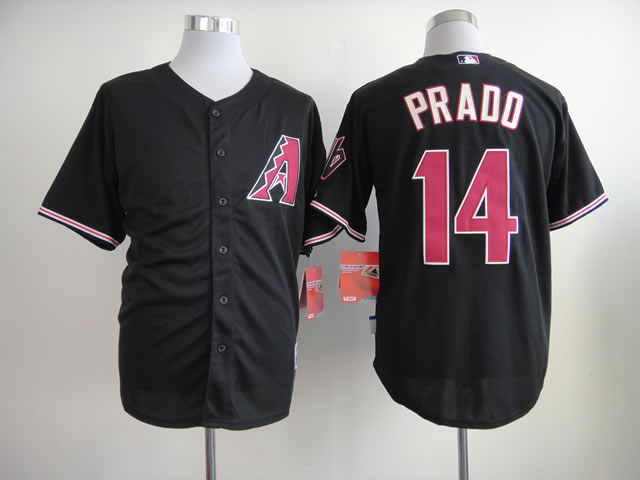 Arizona Diamondbacks #14 Prado Black Jerseys,We sell and wholesale Arizona Diamondbacks #14 Prado Black Jerseys on line form chian!