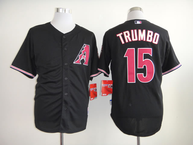 Arizona Diamondbacks #15 Trumbo Black Jerseys,We sell and wholesale Arizona Diamondbacks #15 Trumbo Black Jerseys on line form chian!