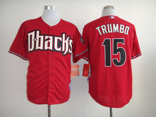 Arizona Diamondbacks #15 Trumbo Red Jerseys,We sell and wholesale Arizona Diamondbacks #15 Trumbo Red Jerseys on line form chian!