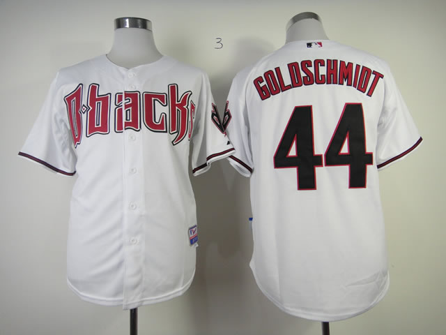 Arizona Diamondbacks #44 Goldschmidt White Jerseys,We sell and wholesale Arizona Diamondbacks #44 Goldschmidt White Jerseys on line form chian!