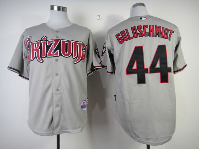 Arizona Diamondbacks #44 Paul Goldschmidt Gray Jerseys,We sell and wholesale Arizona Diamondbacks #44 Paul Goldschmidt Gray Jerseys on line form chian!
