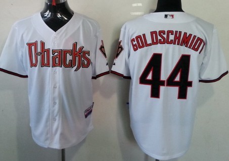 Arizona Diamondbacks #44 Paul Goldschmidt White Jerseys,We sell and wholesale Arizona Diamondbacks #44 Paul Goldschmidt White Jerseys on line form chian!